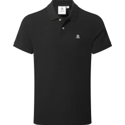 Braunton Mens 100% Cotton Pique Polo Shirt - Black
