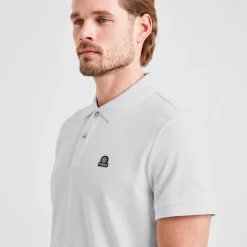 Braunton Mens 100% Cotton Pique Polo Shirt - Optic White