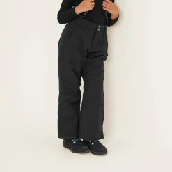 Brent Kids Waterproof Insulated Ski Pants - Black