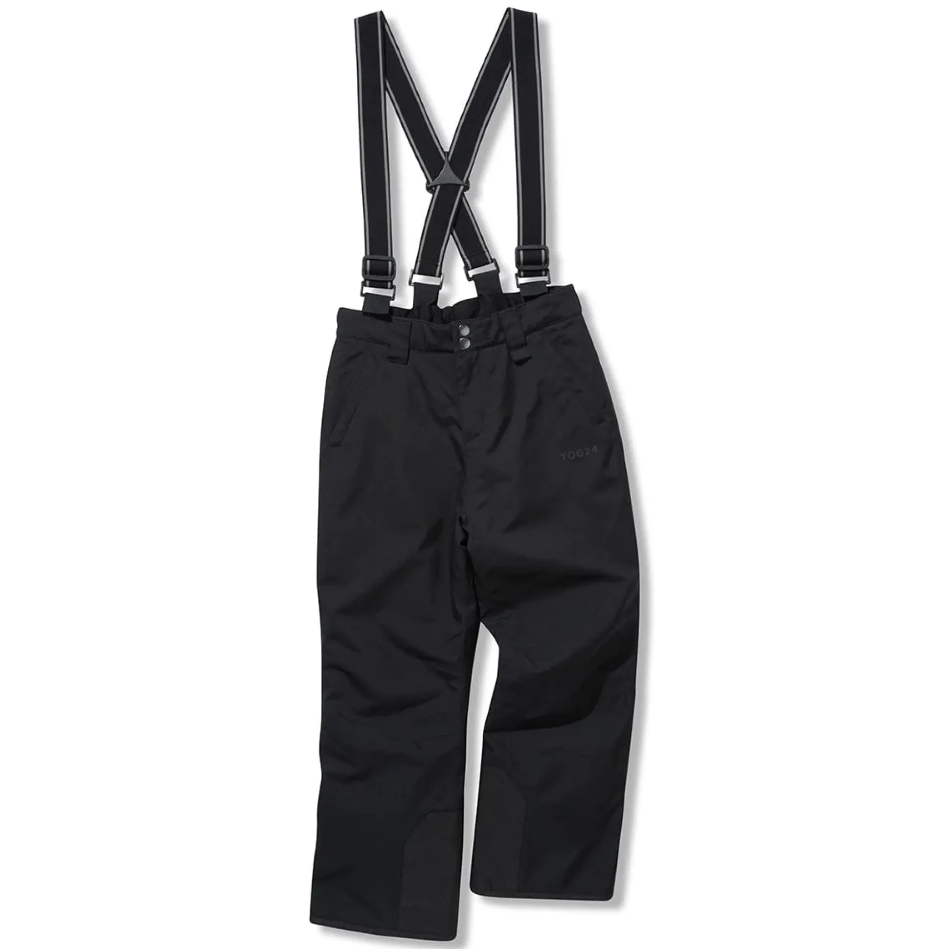 Brent Kids Waterproof Insulated Ski Pants - Black