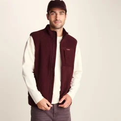 Brierly Mens Thermal Sherpa Gilet - Burnt Caramel