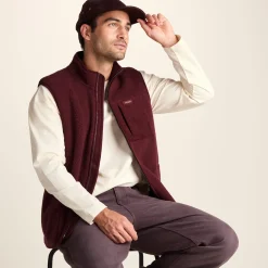 Brierly Mens Thermal Sherpa Gilet - Burnt Caramel