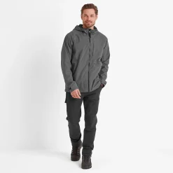 Brigsteer Mens Waterproof Jacket - Soot Grey