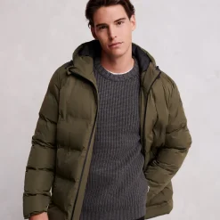 Brinkley Mens Parka - Khaki