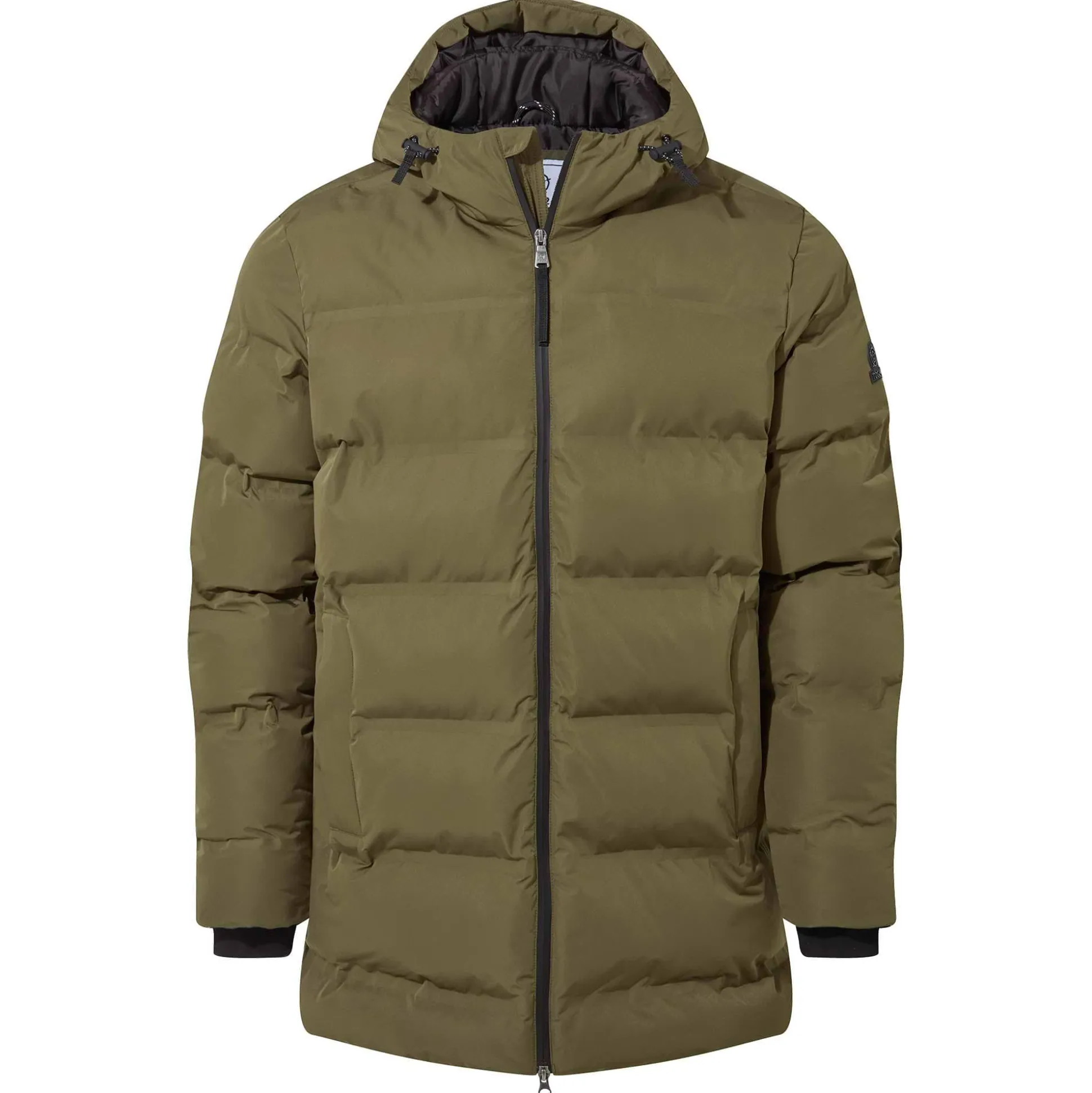 Brinkley Mens Parka - Khaki