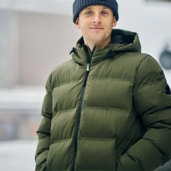 Brinkley Mens Parka - Khaki