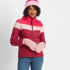 Britton Lined Mittens - Candy Floss Pink