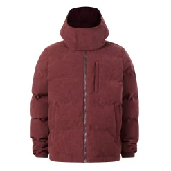 Buckley Mens Corduroy Padded Coat - Chestnut Brown