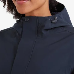 Burradon Womens Waterproof Jacket - Dark Indigo