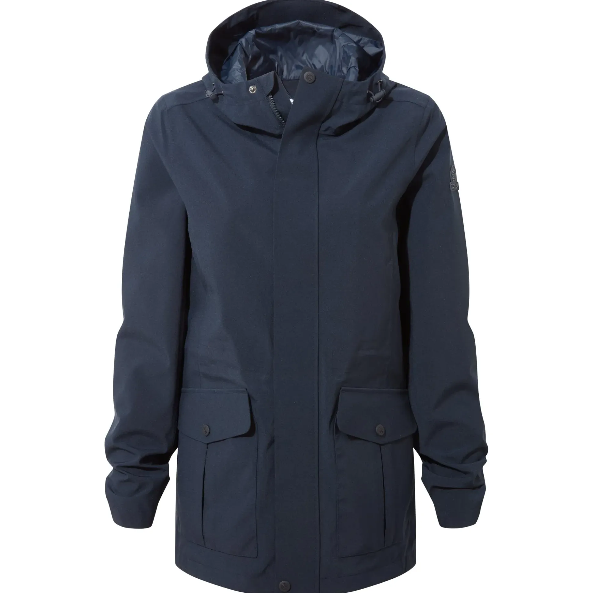 Burradon Womens Waterproof Jacket - Dark Indigo