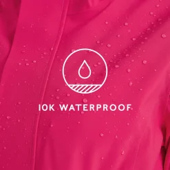 Burradon Womens Waterproof Jacket - Magenta Pink