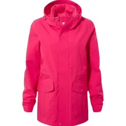 Burradon Womens Waterproof Jacket - Magenta Pink