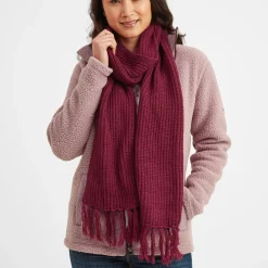 Burrell Scarf - Raspberry