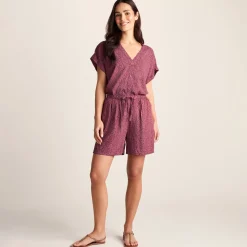 Callie Womens Shorts - Black Raspberry Wiggle Print