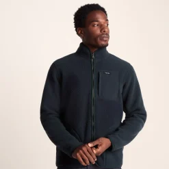 Cameron Mens Sherpa Fleece - Dark Indigo