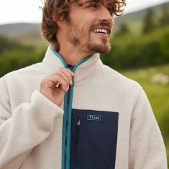 Cameron Mens Sherpa Fleece - Warm Cloud