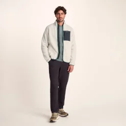 Cameron Mens Sherpa Fleece - Warm Cloud