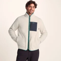 Cameron Mens Sherpa Fleece - Warm Cloud