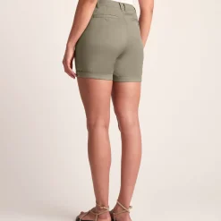 Canvey Womens Chino Shorts - Sage Green