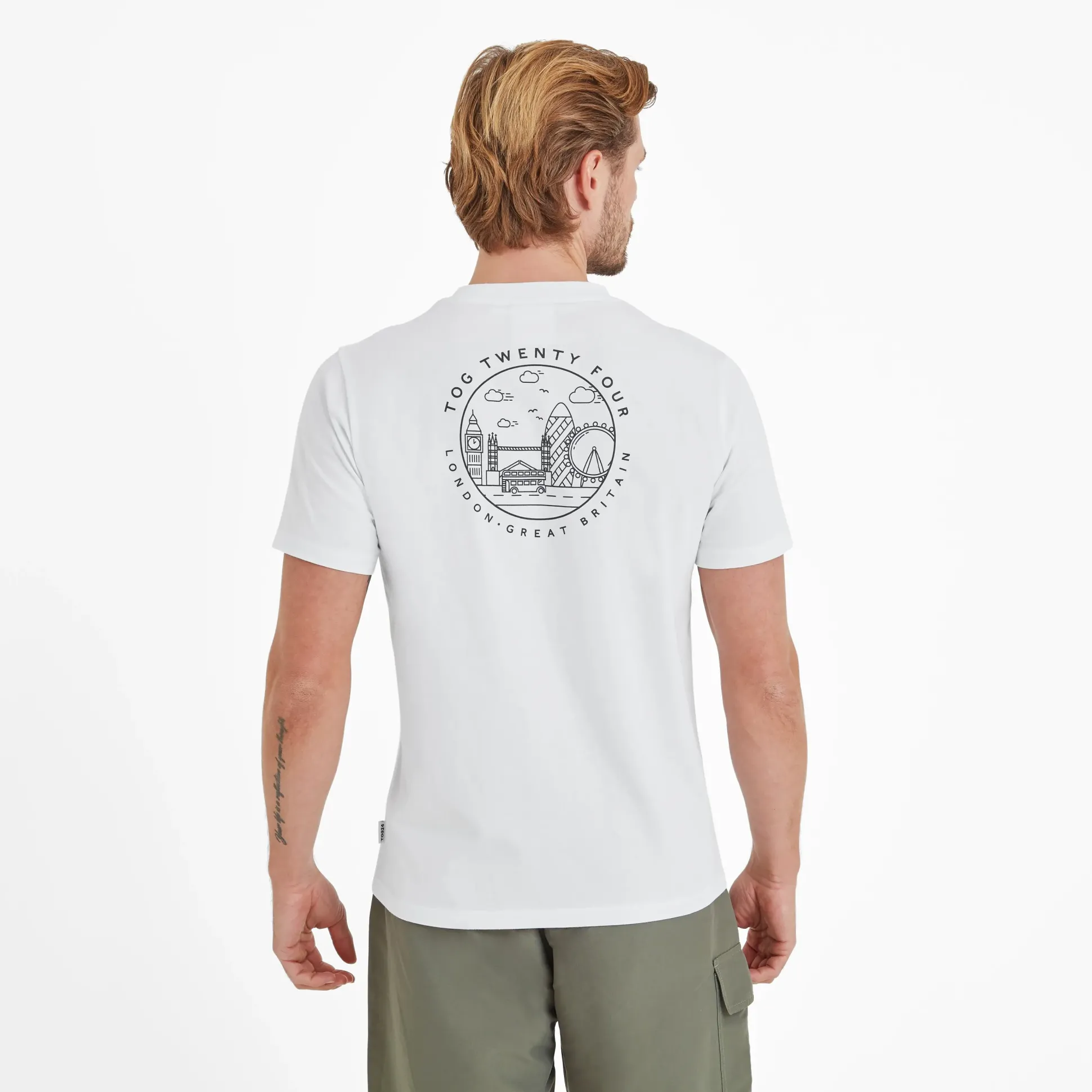 Capital Mens T-Shirt - Optic White