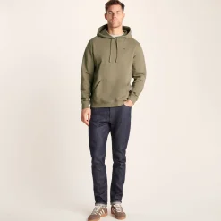 Carlton Mens Oversized Heavyweight 100% Cotton Hoody - Mushroom