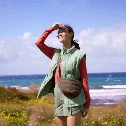 Cassly Womens Insulated Gilet - Pistachio