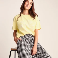 Cello Womens Relaxed Fit Premium Supersoft T-Shirt - Butter Yellow
