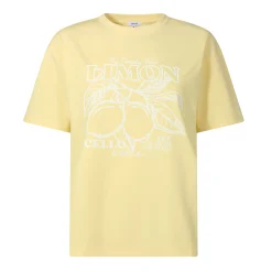 Cello Womens Relaxed Fit Premium Supersoft T-Shirt - Butter Yellow