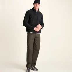 Charlton Mens Printed Midweight Microfleece Half Zip - Terrain Print