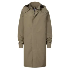 Chester Mens Waterproof Car Coat - Mushroom