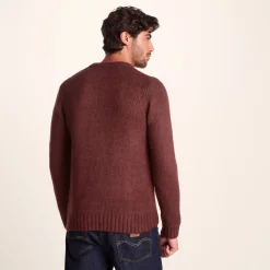 Cicero Mens Knitted Jumper - Port Marl