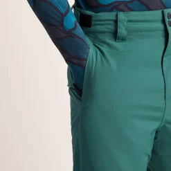 Clusaz Mens Waterproof Insulated Salopettes - Dark Turquoise