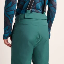 Clusaz Mens Waterproof Insulated Salopettes - Dark Turquoise