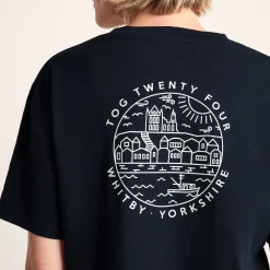 Coast Womens 100% Cotton Supersoft Relaxed Fit T-Shirt - Dark Indigo