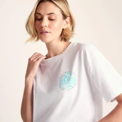 Coast Womens 100% Cotton Supersoft Relaxed Fit T-Shirt - Optic White