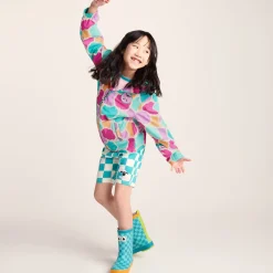 Cohampshire Kids Shaun the Sheep Waterproof Jacket - Pink Cloud Print