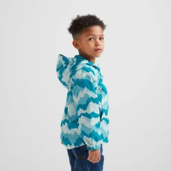 Copley Kids Waterproof Jacket - Mosaic Blue Mountain Print