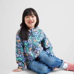 Copley Kids Waterproof Jacket - Blue Swirl Print