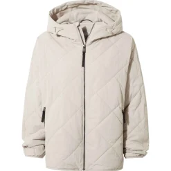 Corlae Womens Oversized Shower Resistant Insulated Jacket - Warm Cloud