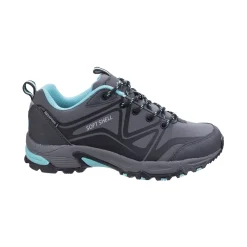 Cotswold Abbeydale Womens Low Hiker - Grey/Black/Aqua