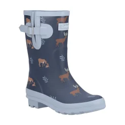 Cotswold Woodland Mid Womens Wellingtons - Deers