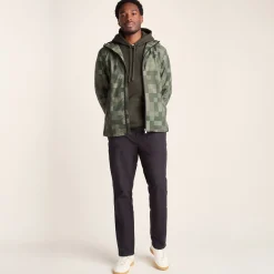 Craven Mens Waterproof Packaway Jacket - Green Pixel