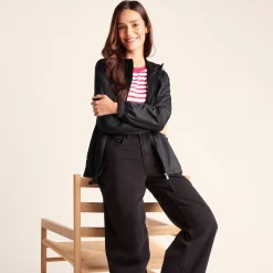 Craven Womens Waterproof Packaway Jacket - Black