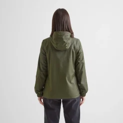 Craven Womens Waterproof Packaway Jacket - Khaki