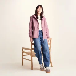 Craven Womens Waterproof Packaway Jacket - Mauve
