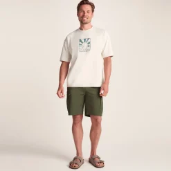 Credo Mens Supersoft Cargo Shorts - Forage Green