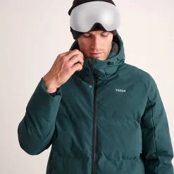 Davos Mens Shower Resistant Insulated Ski Jacket - Dark Turquoise