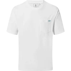 Denva Mens Oversized Premium Heavyweight 100% Cotton Jersey T-Shirt - Optic White