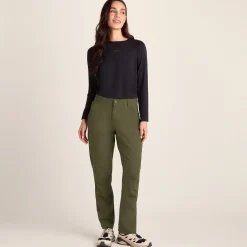 Denver Womens Walking Trousers Long - Khaki
