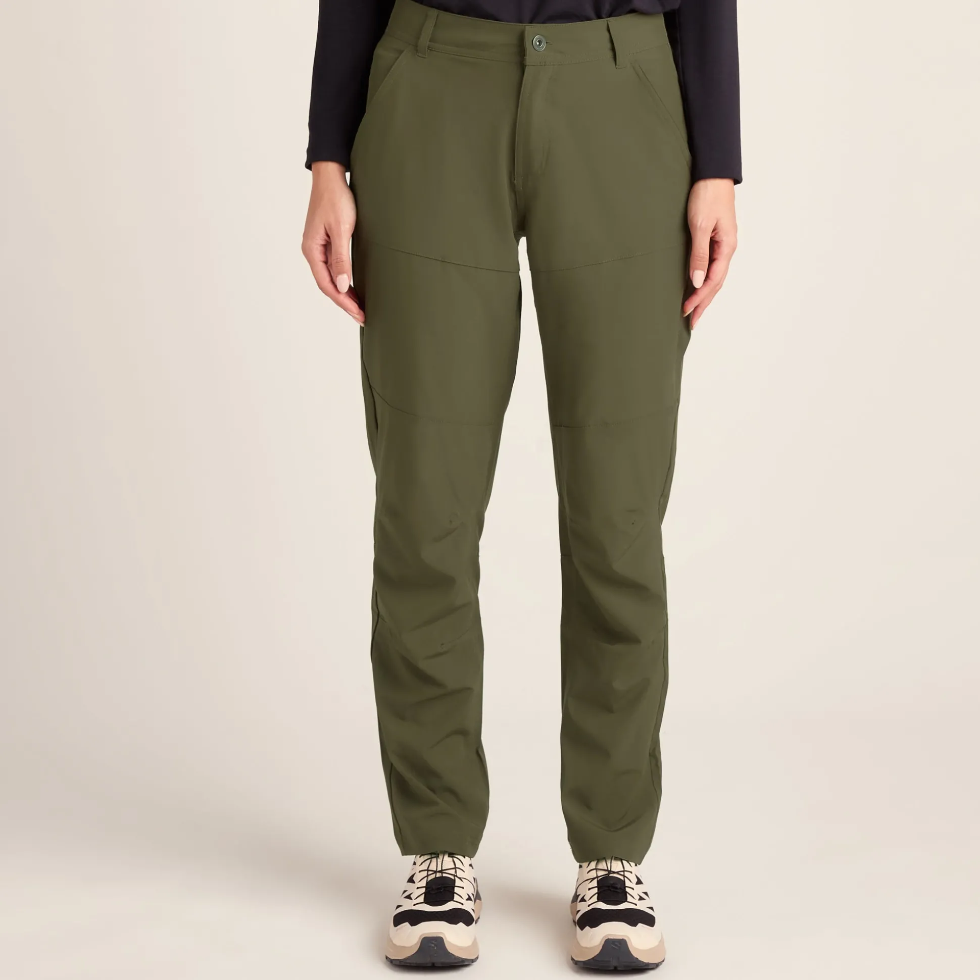 Denver Womens Walking Trousers Regular - Khaki